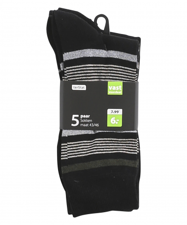 5-pack sokken