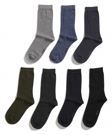 7-pack sokken uni