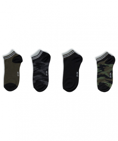 4-pack sneakersokken