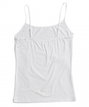 Verstelbaar bamboo singlet