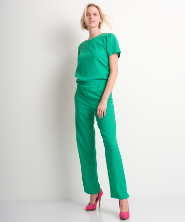 wide fit stretch broek