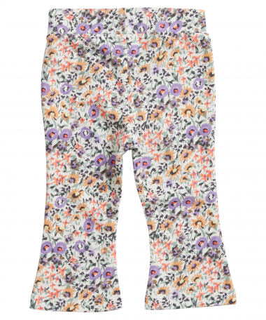 flared fit broekje bloemenprint