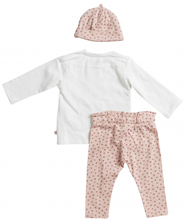 set: top met broek en muts