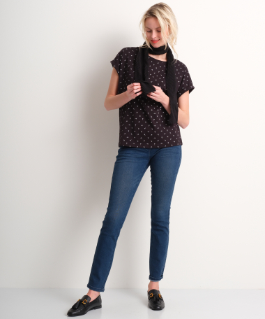 t-shirt met palmboomprint