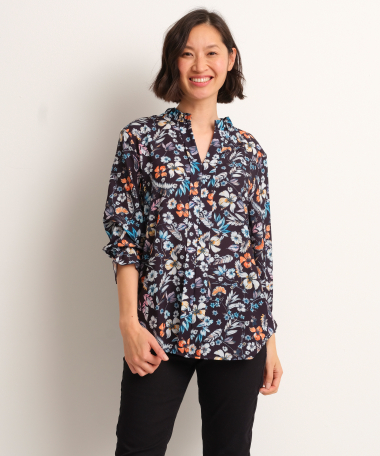 blouse top bloemenprint