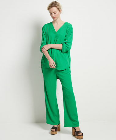 fancy top met oprolmouw