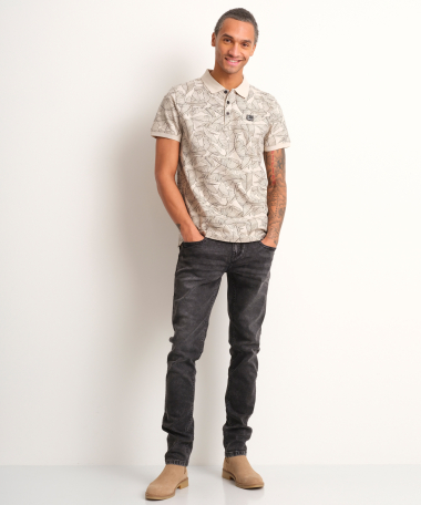 pique polo bladerprint