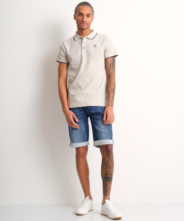 uni pique polo