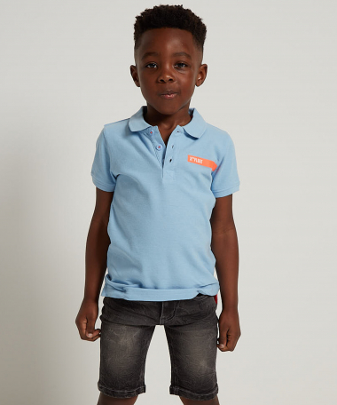 pique polo backprint