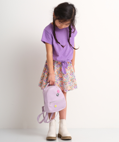 ajour t-shirt met knoop