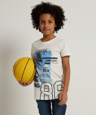 t-shirt foto en tekstopdruk