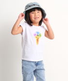 t-shirt met trendy opdruk