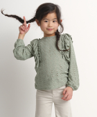 broderie top ruchestroken